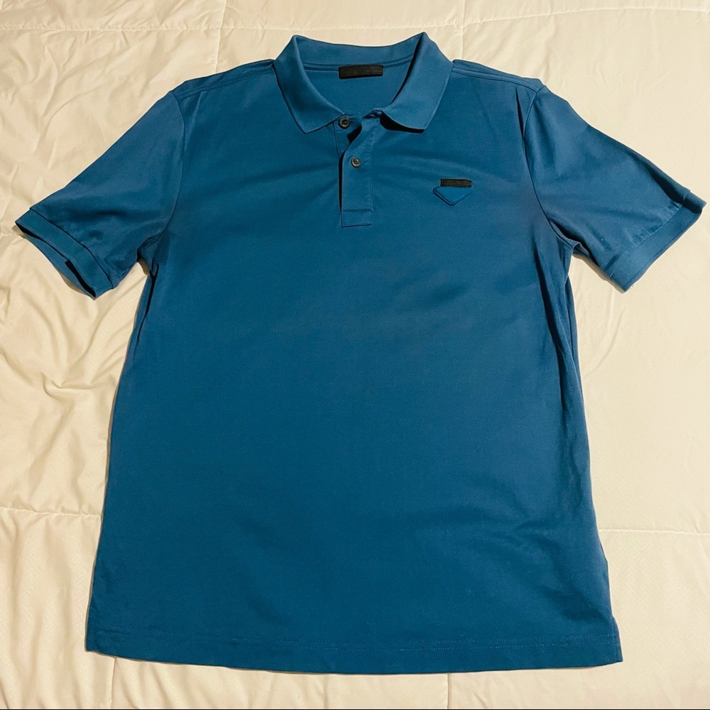Men’s Prada Piqué Polo Shirt
